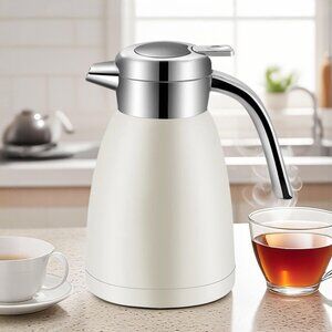 SOGA 2.2L White Insulated Vacuum Flask
